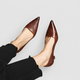 Nadia | Women's Pointed-Toe Kitten-Heel Court Shoes
