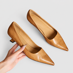 Women's Pointed-Toe Kitten-Heel Court Shoes — view 10