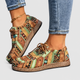 Nerissa | Women's Patterned Lace-Up Shoes