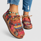 Nerissa | Women's Patterned Lace-Up Shoes