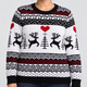 Noelle | Fair Isle Christmas Jumper with Hearts and Reindeer
