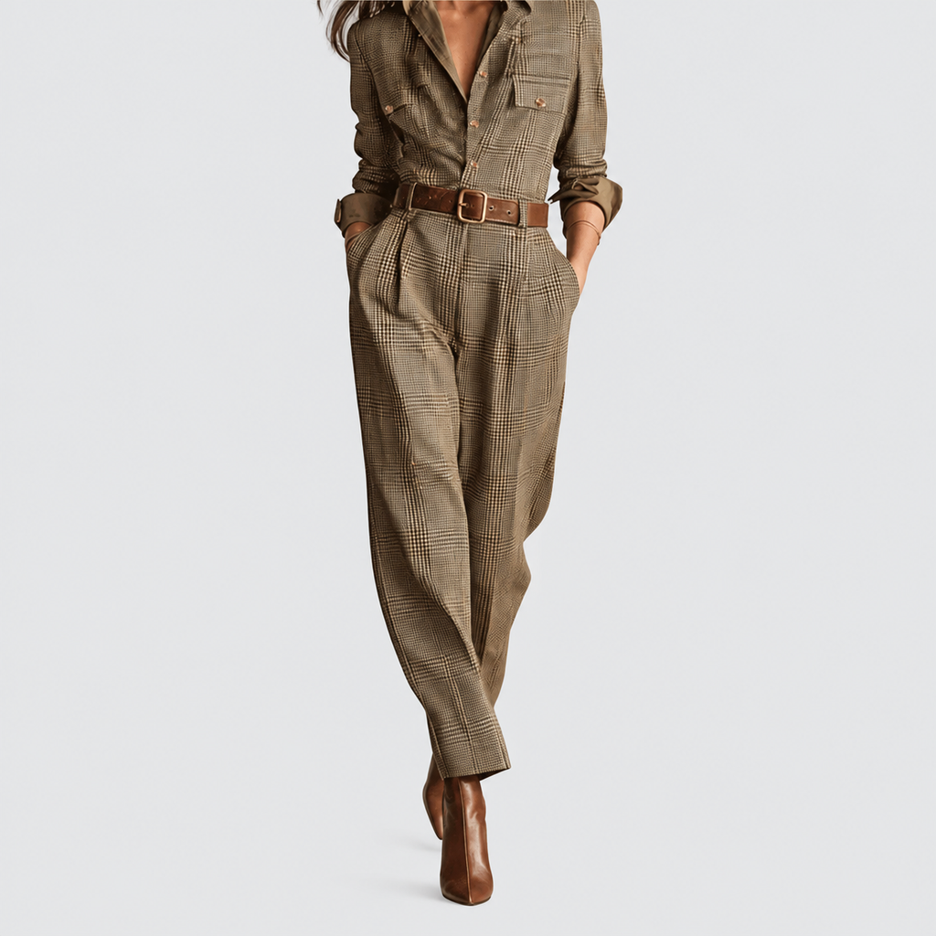 Women's Elegant Tailored Jumpsuit — view 3