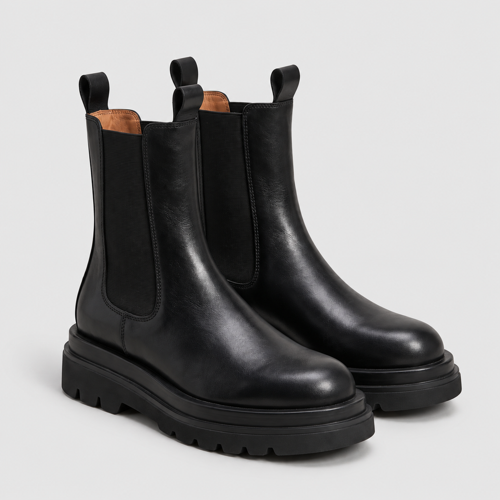 Women's Chunky Platform Chelsea Boots — view 5