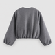 Petra | Women's Cropped Relaxed Bomber Jacket with Elasticated Hem and Cuffs