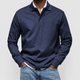 Quentin | Men's Long-Sleeve Polo Shirt
