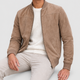 Rafferty | Men's Suede-Look Zip-Up Bomber Jacket