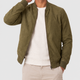 Rafferty | Men's Suede-Look Zip-Up Bomber Jacket