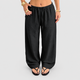 Robyn | Women's Relaxed Wide Leg Trousers with Elastic Waist