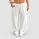 Robyn | Women's Relaxed Wide Leg Trousers with Elastic Waist
