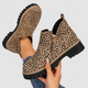 Romy | Women's Side-Zip Ankle Boots with Chunky Sole
