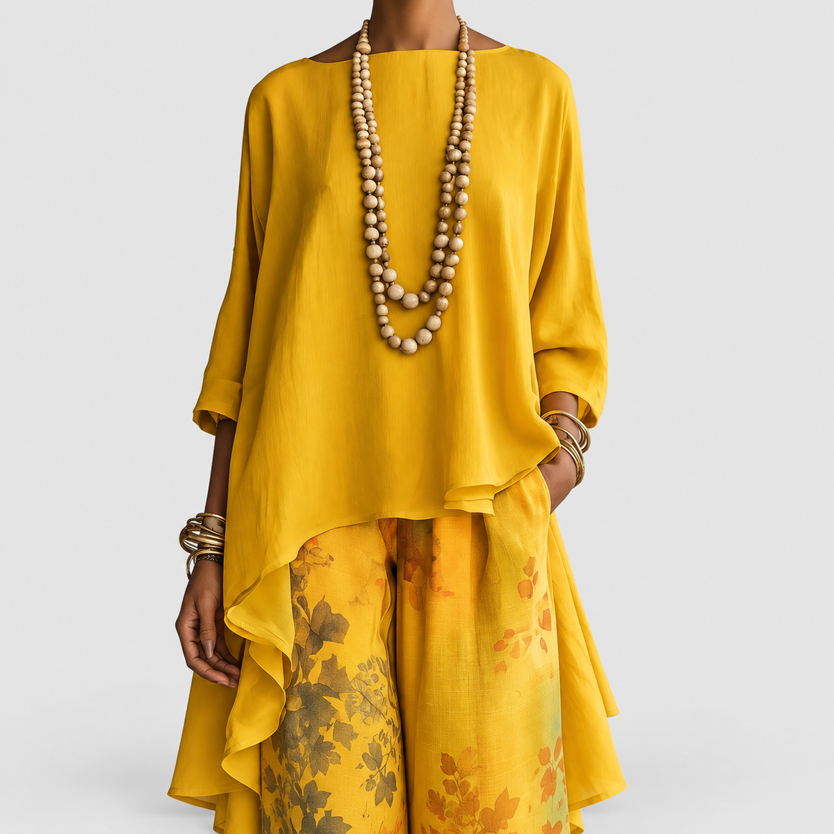 Women's Boho Floral Two-Piece Set — view 6