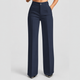 Sarah | Women's High-Waisted Wide-Leg Trousers