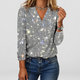 Selina | Women's Sequin V-Neck Long-Sleeve Jumper