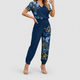 Seraphina | Women's V-Neck Blouse and Trouser Set