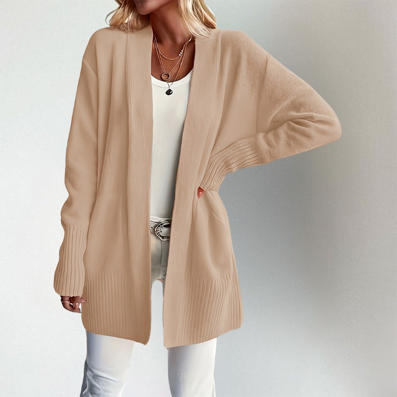 Sybilla | Women's Longline Cardigan with Open Front