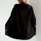 Sybilla | Women's Longline Cardigan with Open Front