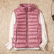 Tegan | Women's Padded Gilet with Stand Collar and Zip
