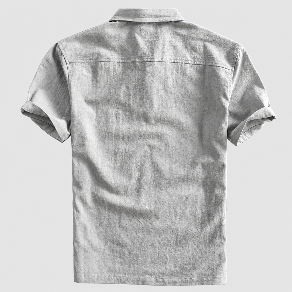 Men's Cotton Polo Shirt with Classic Collar and Regular Fit — view 5