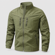 Wesley | Men's Lightweight Zip-Front Jacket with Utility Pockets