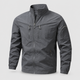 Wesley | Men's Lightweight Zip-Front Jacket with Utility Pockets