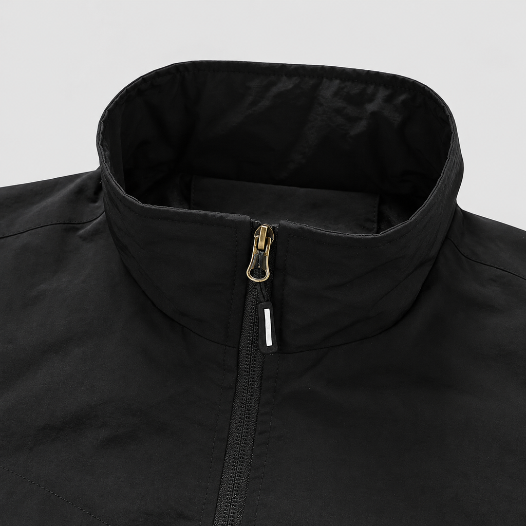 Men's Lightweight Zip-Front Jacket with Utility Pockets — view 6