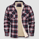 Wilbur | Men's Sherpa-Lined Plaid Flannel Shirt Jacket