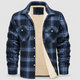 Wilbur | Men's Sherpa-Lined Plaid Flannel Shirt Jacket