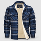 Wilbur | Men's Sherpa-Lined Plaid Flannel Shirt Jacket