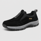 Women's Slip-On Walking Shoes with Insoles in Black — view 2