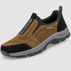 Women's Slip-On Walking Shoes with Insoles in Brown — view 3