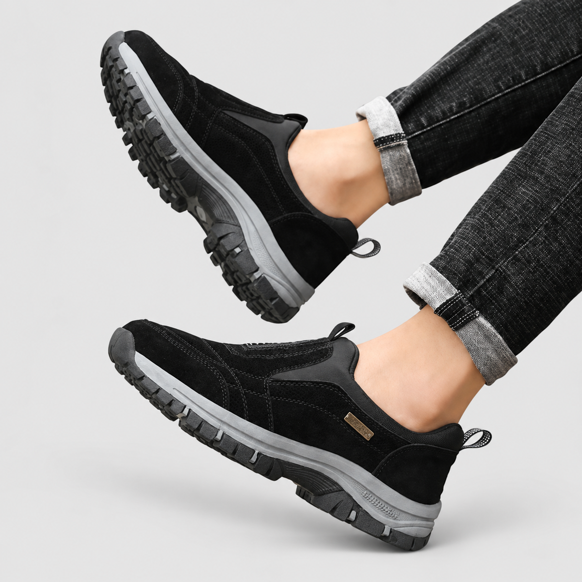 Women's Slip-On Walking Shoes with Insoles — view 8