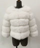 Honor | Women's Panelled Faux Fur Jacket with Long Sleeves