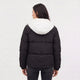 Alys | Women's Puffer Jacket with Sherpa-Lined Hood