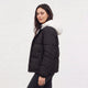 Alys | Women's Puffer Jacket with Sherpa-Lined Hood