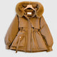 Elowen | Women's Padded Parka with Faux Fur Trimmed Hood