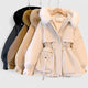 Elowen | Women's Padded Parka with Faux Fur Trimmed Hood