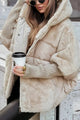 Peony | Women's Puffer Jacket with Faux Fur Trimmed Hood