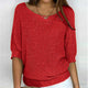 Wilhelmina | Women's Relaxed Jumper with Wide Sleeves