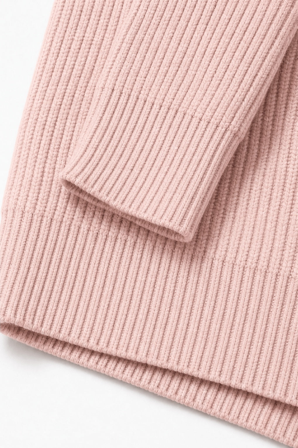 Hazel | Women's Ribbed Cardigan with Zip and Drawstring Hood