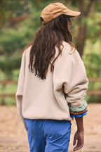 Marguerite | Women's Cropped Teddy Jacket with Stand Collar