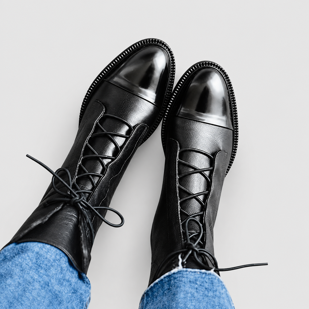 Women's Lace-Up Ankle Boots — view 9